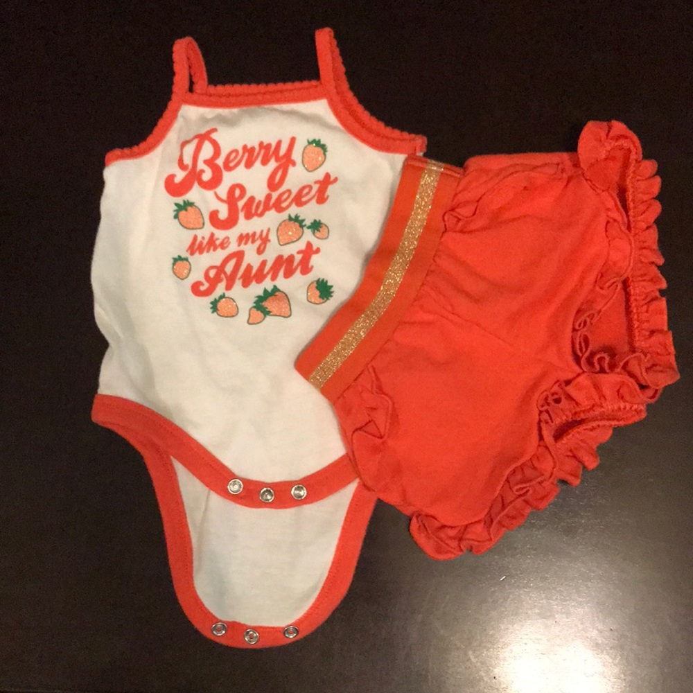 Tank onesie and shorts